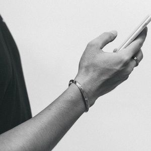 Vintage Men & Women Cuff Bracelet Stainless Steel